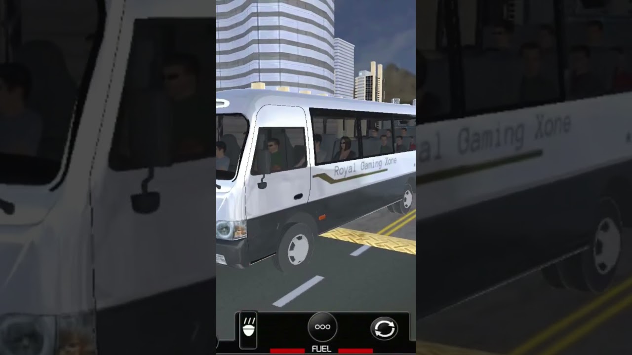 Minibus Simulator City Coach Bus Simulator 2021speed breaker 