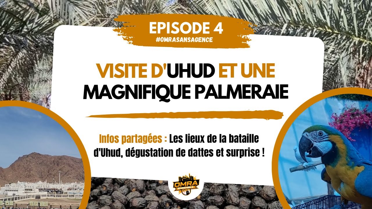 Omra sans agence : Episode 4 | Visite d'Uhud et d'une palmeraie !