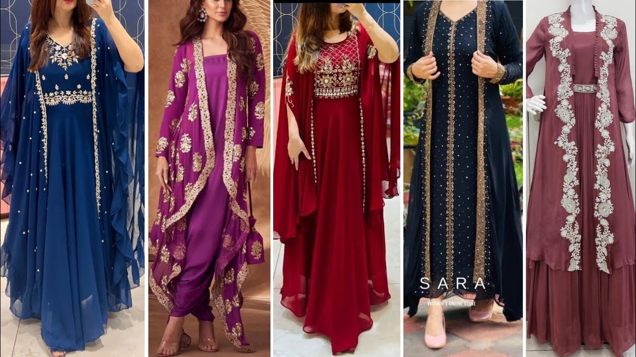 Shrug Dress Designs Party Wear || Shrug Dress Designs 2025.