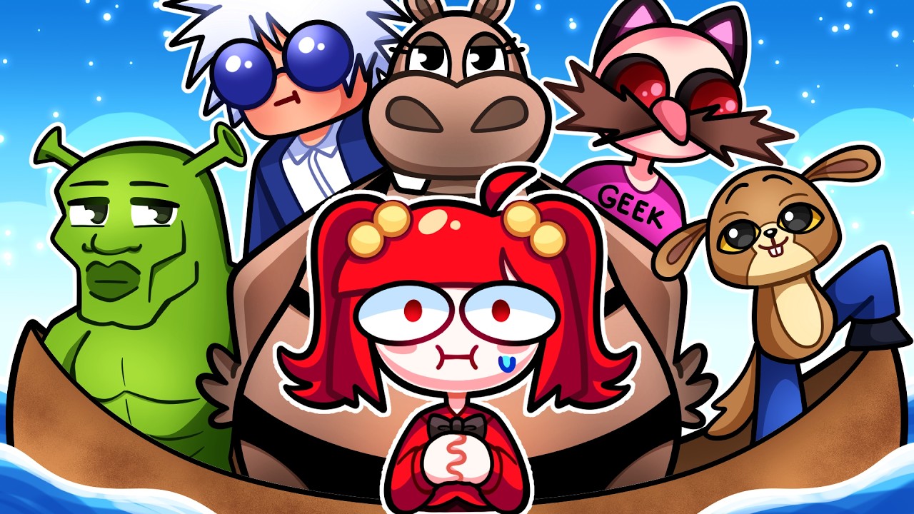 Batatinha no Bote Ride mais ALEATÓRIO do Roblox