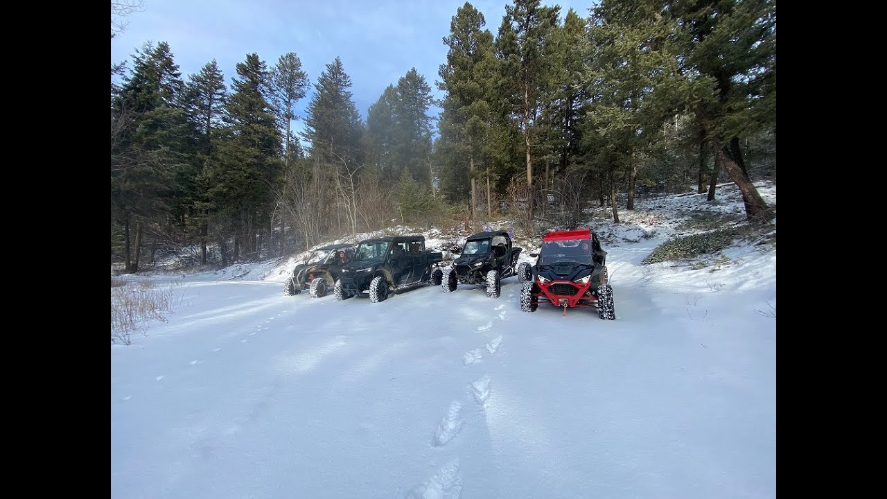 Cedar Hill's Dec2025 Run in the snow , got a little deep.