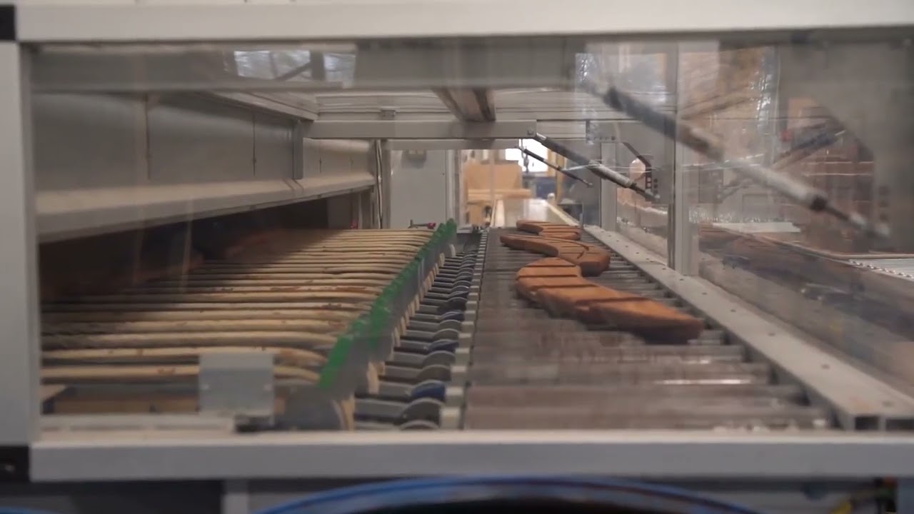 Used VENJAKOB VEN FLOW Flow Coater and Oven Stain Coating for Sale