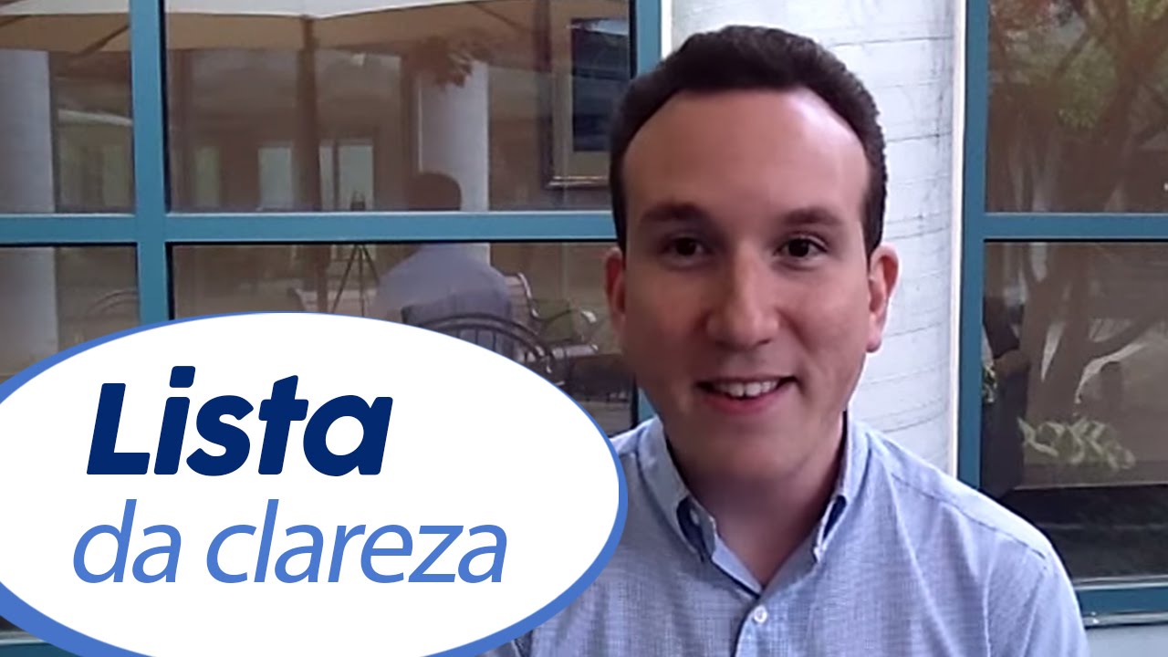 A Lista da Clareza - Estratégia para aprender a dizer não  | Christian Barbosa
