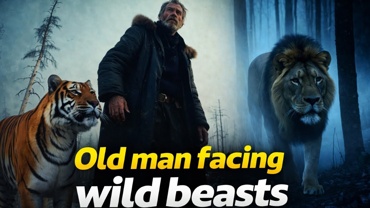 Old Man Encounters a Deadly Predator While Gathering Firewood in the Forest. 