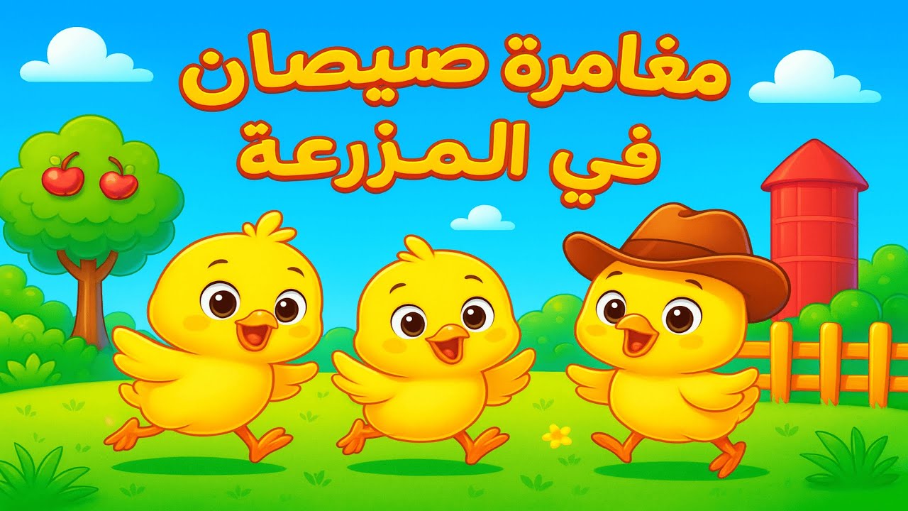“مغامرة الصيصان في المزرعة… ماذا وجدوا داخل السلة الغامضة؟!”
