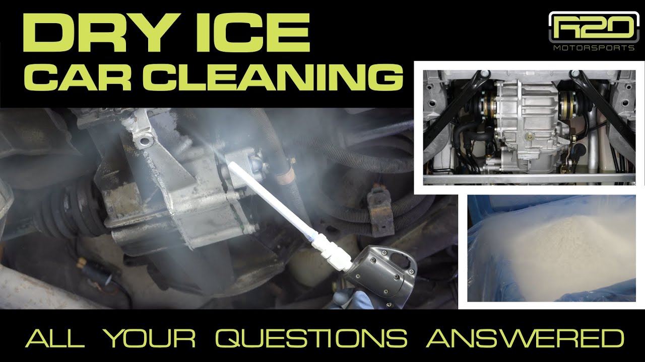 All Your Dry Ice Cleaning Questions for Car Detailing Answered