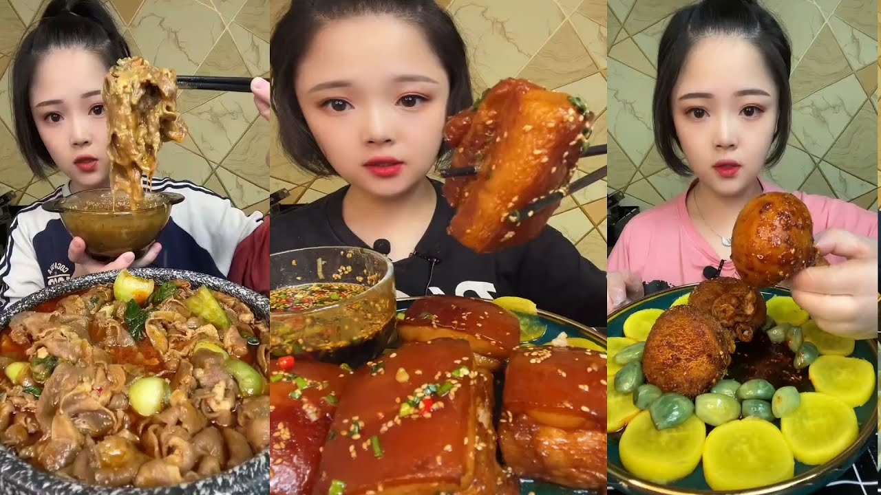 SUB) Yardul Salty Whole Pork Belly Kimchi Steamed with White Rice 음식 먹방 모음이 กินหมูสามชั้นตุ่น #182