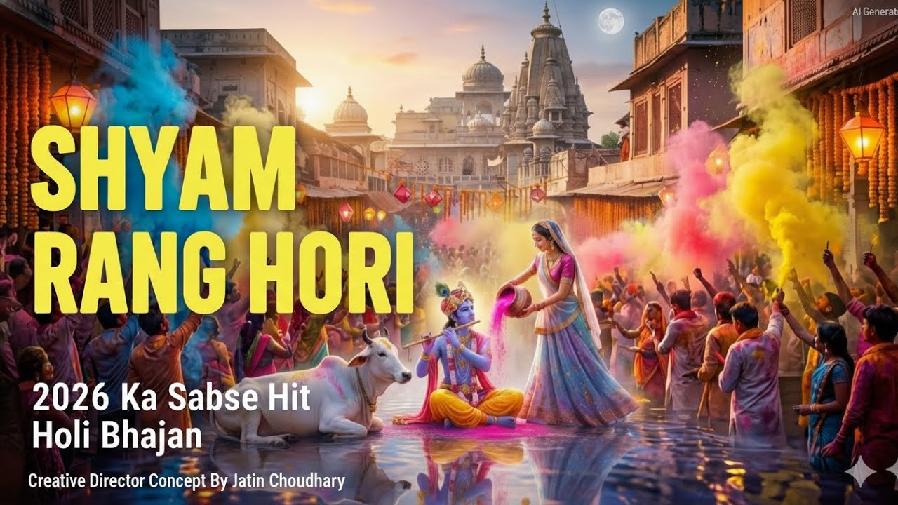 Shyam Rang Hori Re Hori Re Hori | इस होली पर झूम उठेंगे आप | Holi Bhajan 2026 | Jatin Choudhary 