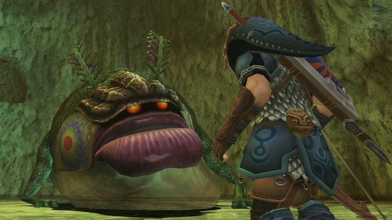 Zelda Twilight Princess HD: Deku Toad Boss Fight (4K CEMU)