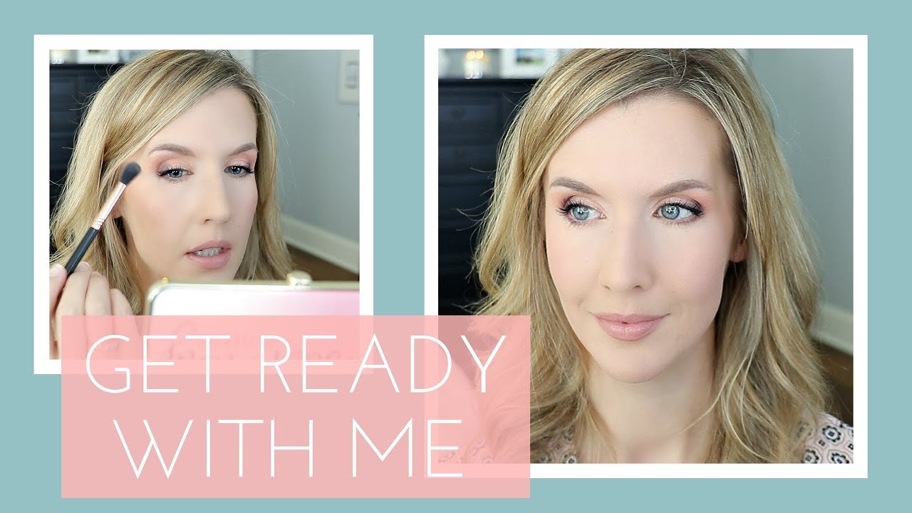 REQUESTED Easy Eyeshadow Look! GRWM | Peach Makeup Look using Too Faced Peach Palettes!