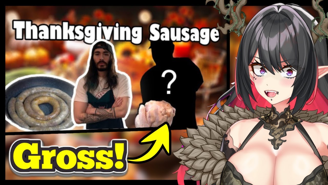 Elara Reacts To Moistcr1tikal & Ordinary Sausage - Thanksgiving Sausage Special