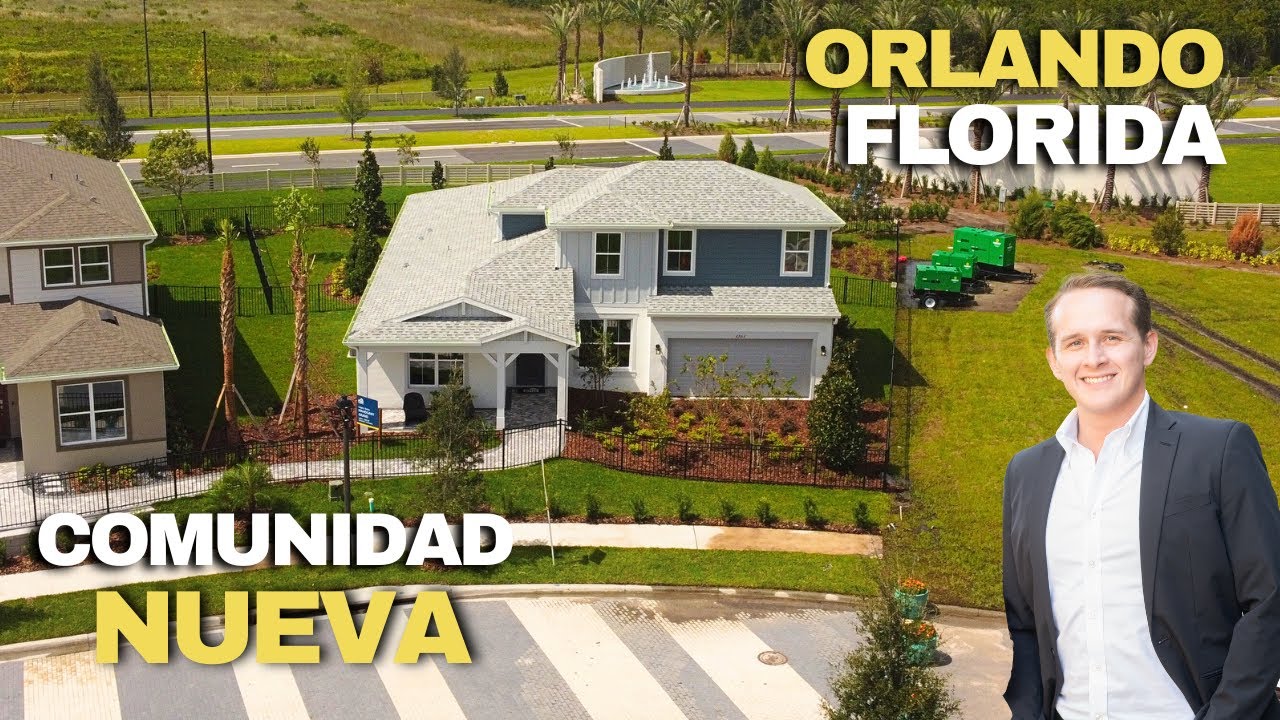 Casas Nuevas en pleno coraz&oacute;n de Orlando, Fl - Nueva Construcci&oacute;n con acabados de LUJO