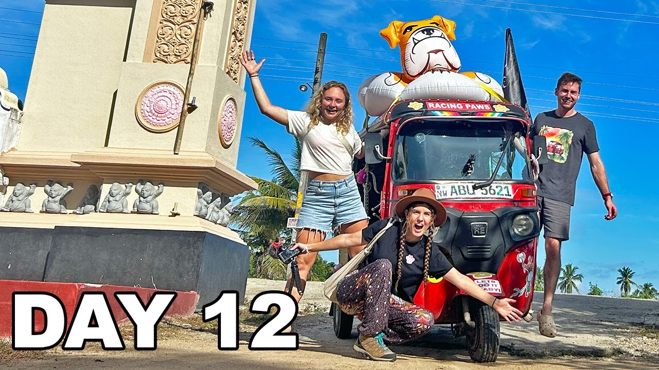 RACING ACROSS AN ENTIRE COUNTRY IN A TUKTUK 🛺  Day 12