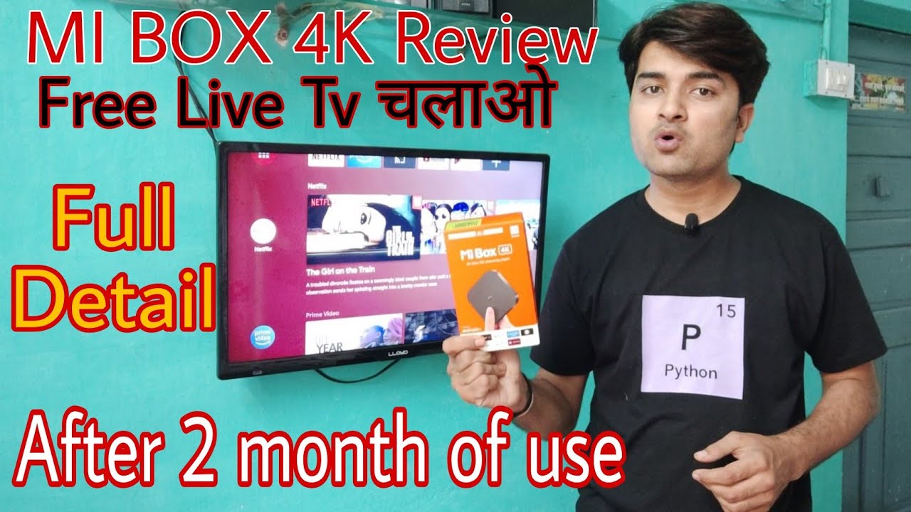 Xiaomi MI Box 4K Detailed Review ! Live tv on MI Box