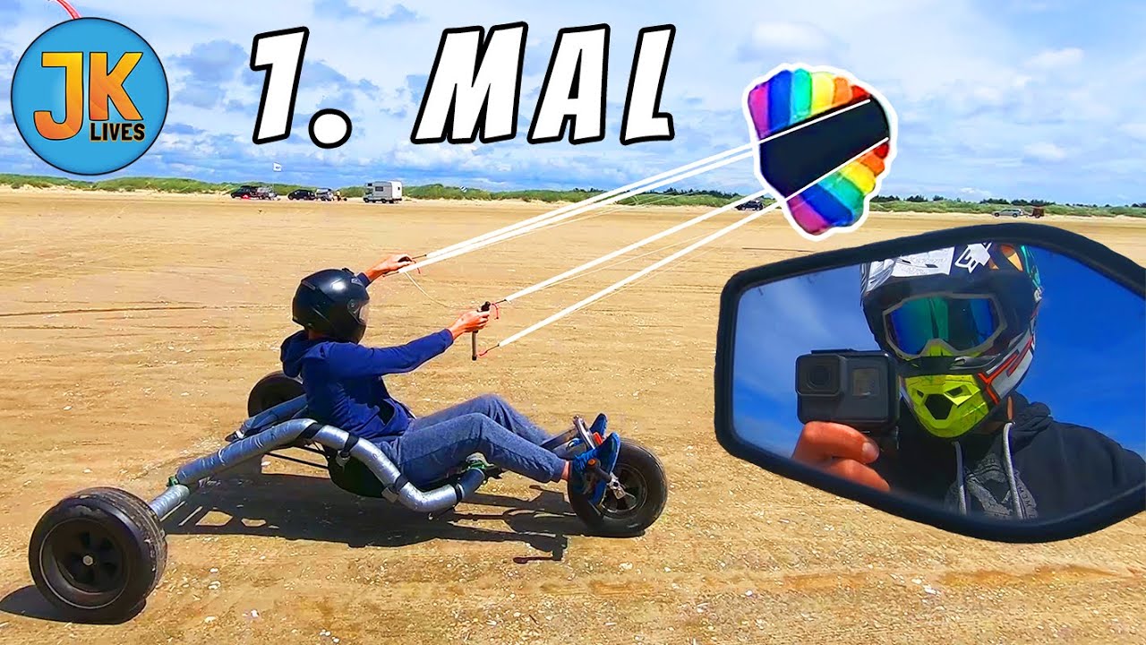 Kite-Buggy fahren lernen I Fanø I JK lives