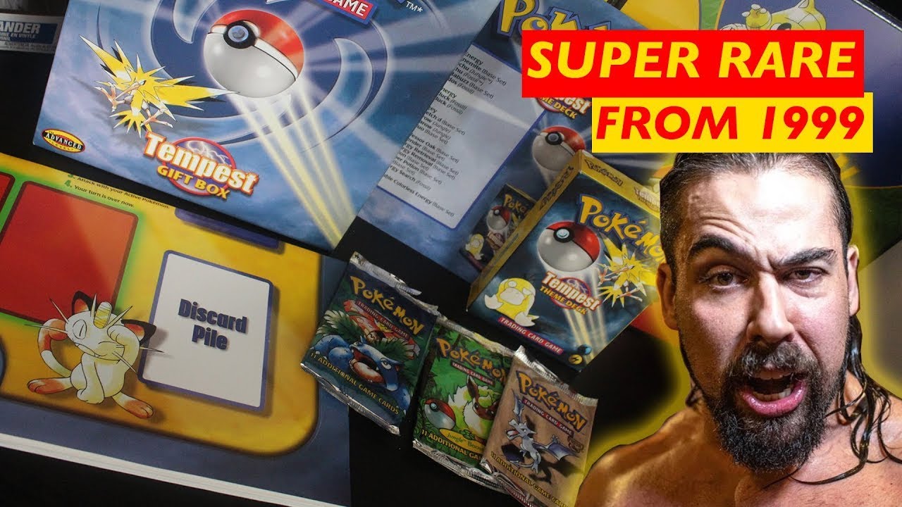 Opening a SUPER RARE Pokemon Gift Set From 1999 That You Never Heard Of