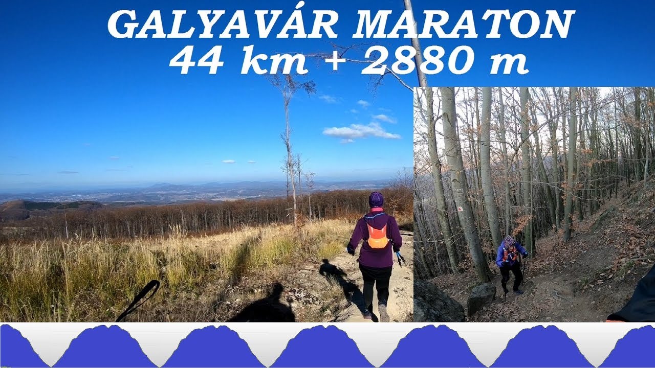 GoPro videó: Galyavár maraton (hat Galyavár kör) 2018' - terepfutás a Mátrában - Full HD