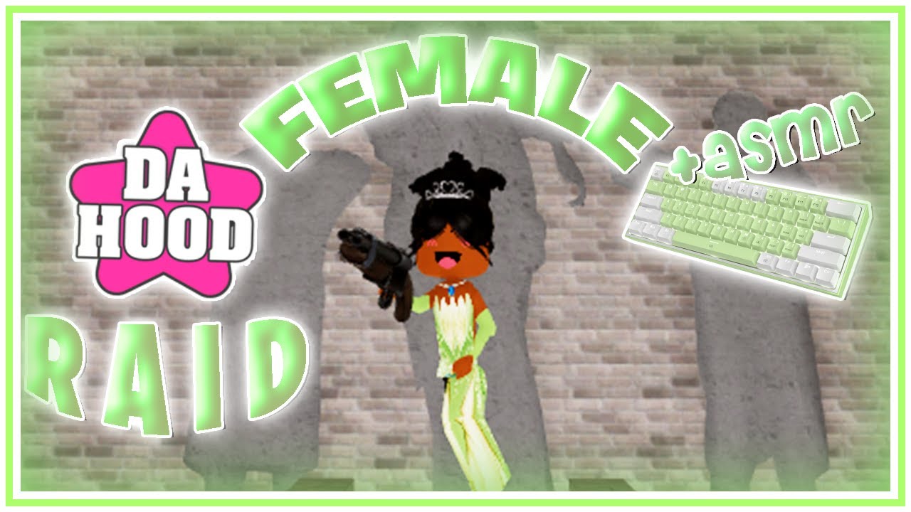 ⭐Female Princess Tiana Raid in Roblox Da Hood⭐