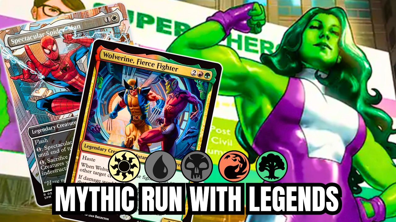 Crushing Diamond And Into Mythic With Naya Legends! | MTG Arena Standard