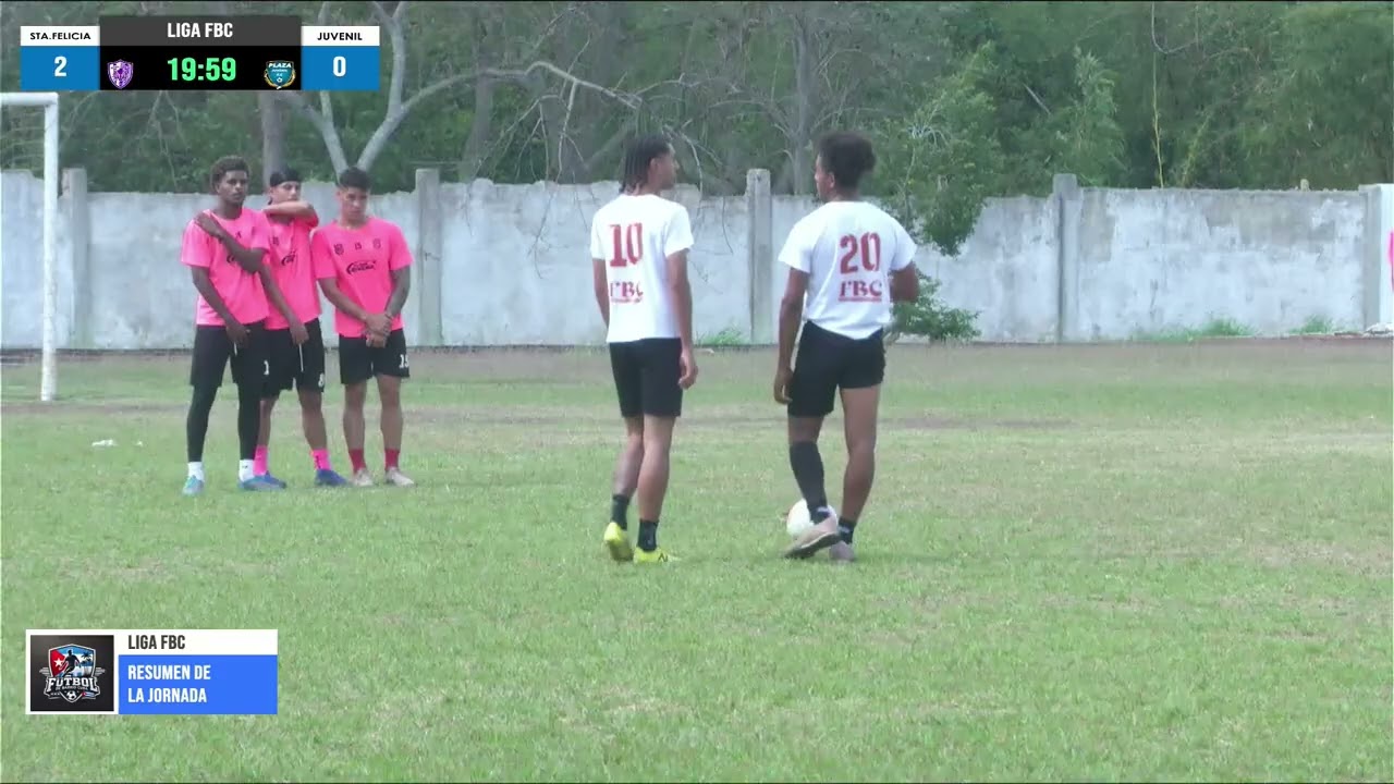 Resumen 3ra Liga FBC Partido 76 SANTA FELICIA VS JUVENIL PLAZA