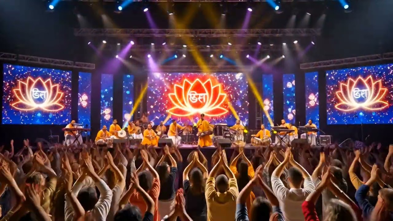 Hare krishna Mantra  Live Concert That Touched Thousands Of Hearts#Kritan#live concert #harekrishna 