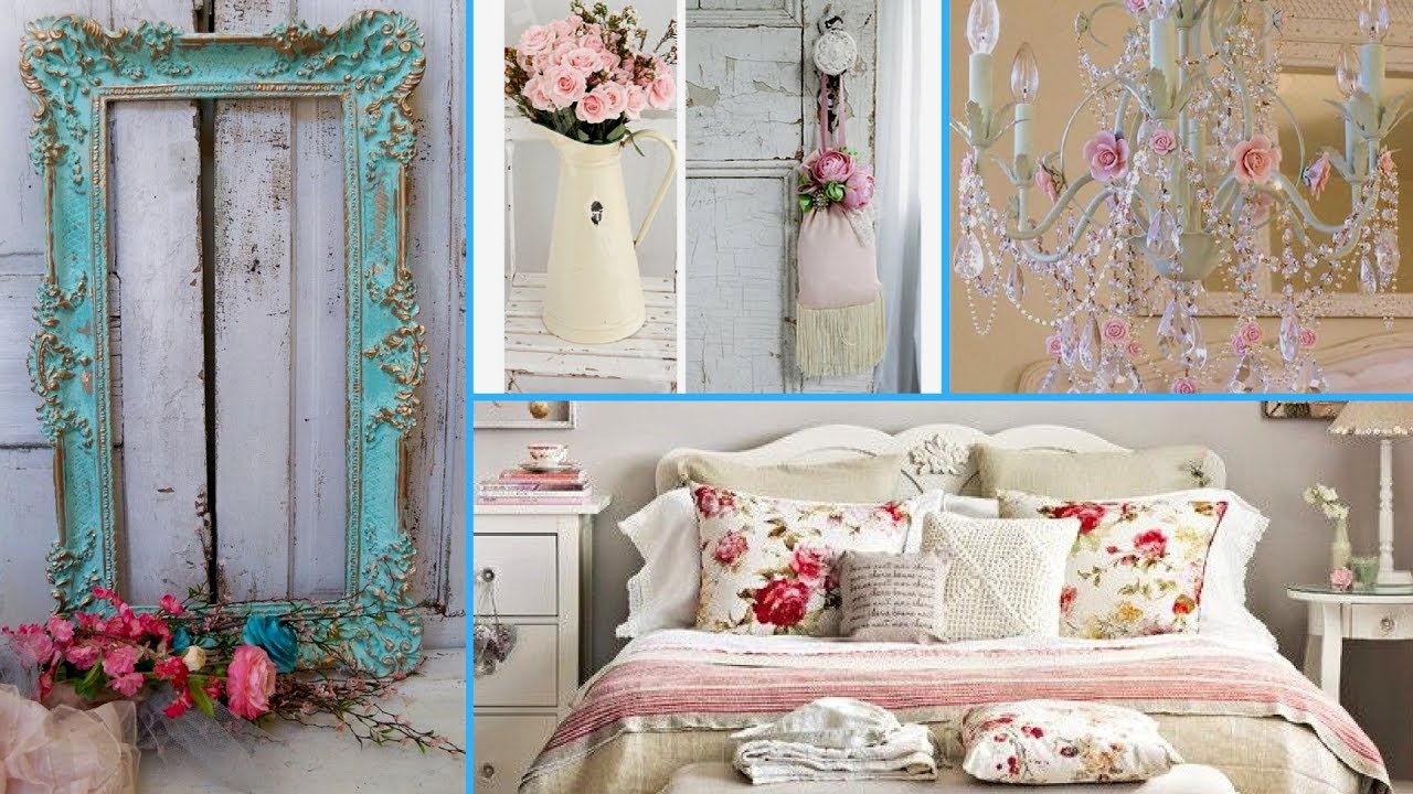 ❤How to DIY shabby chic bedroom decor ideas 2017❤| Home decor & Interior design| Flamingo mango