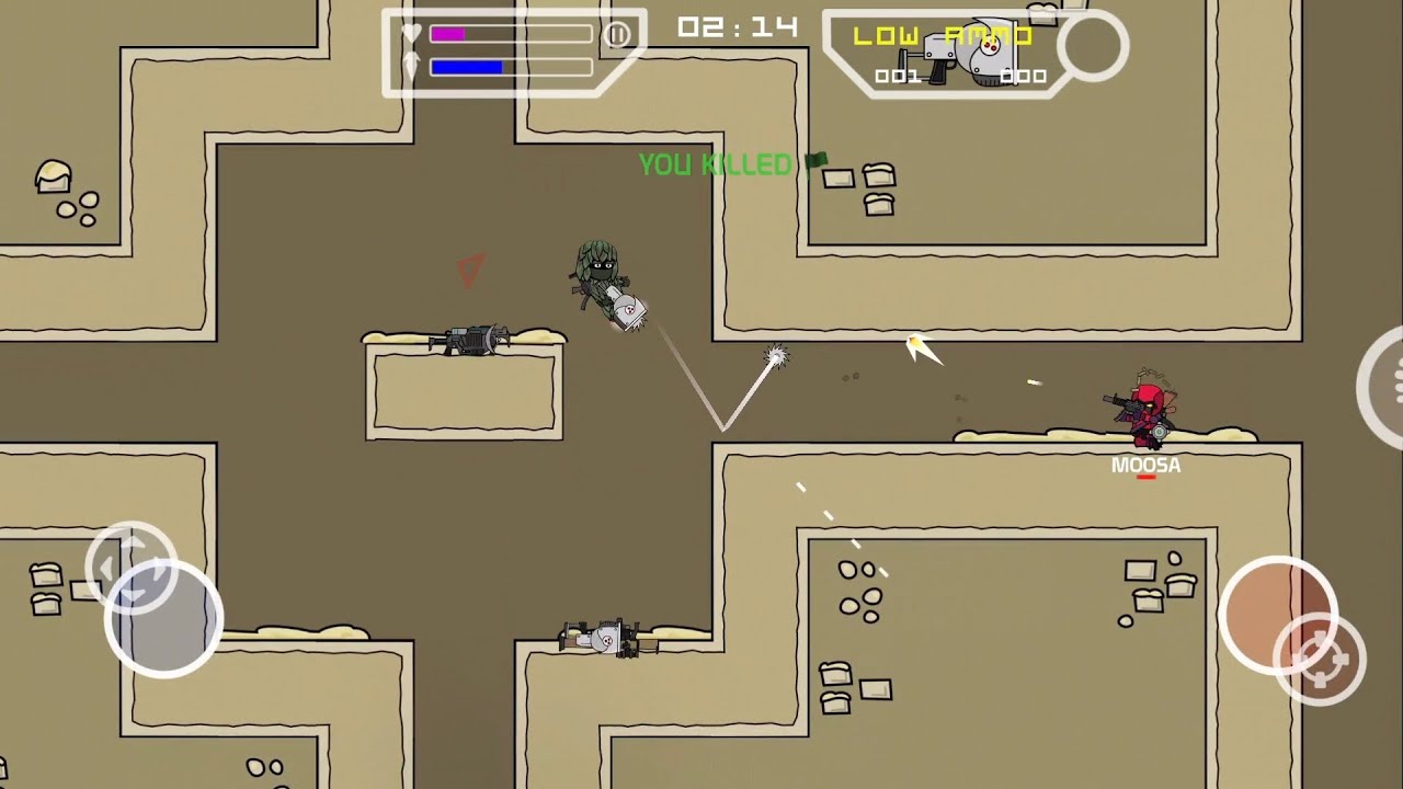 mini militia | Gaming video | best catacombs game play 🙏