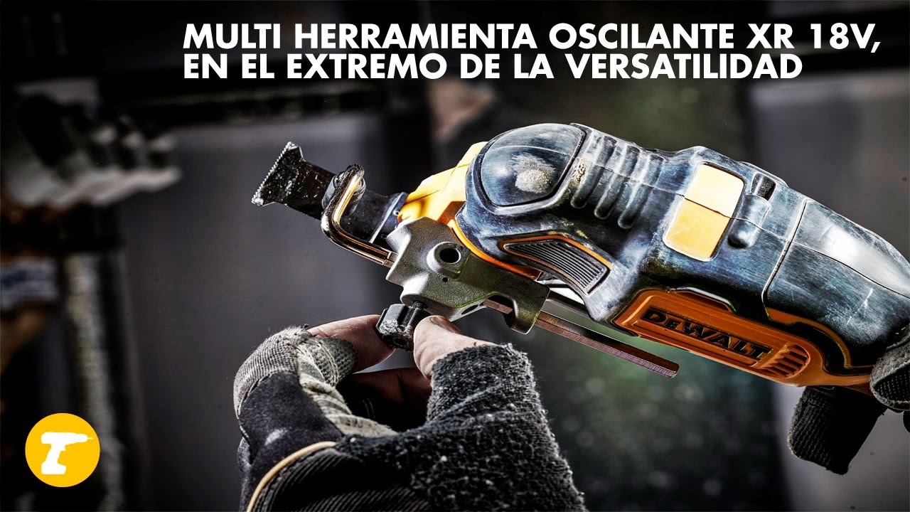 Multi Herramienta Oscilante DEWALT 18V XR sin escobillas