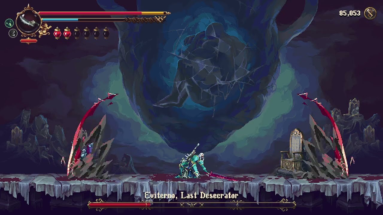 Blasphemous 2 | Eviterno, Last Desecrator boss fight (post patch)
