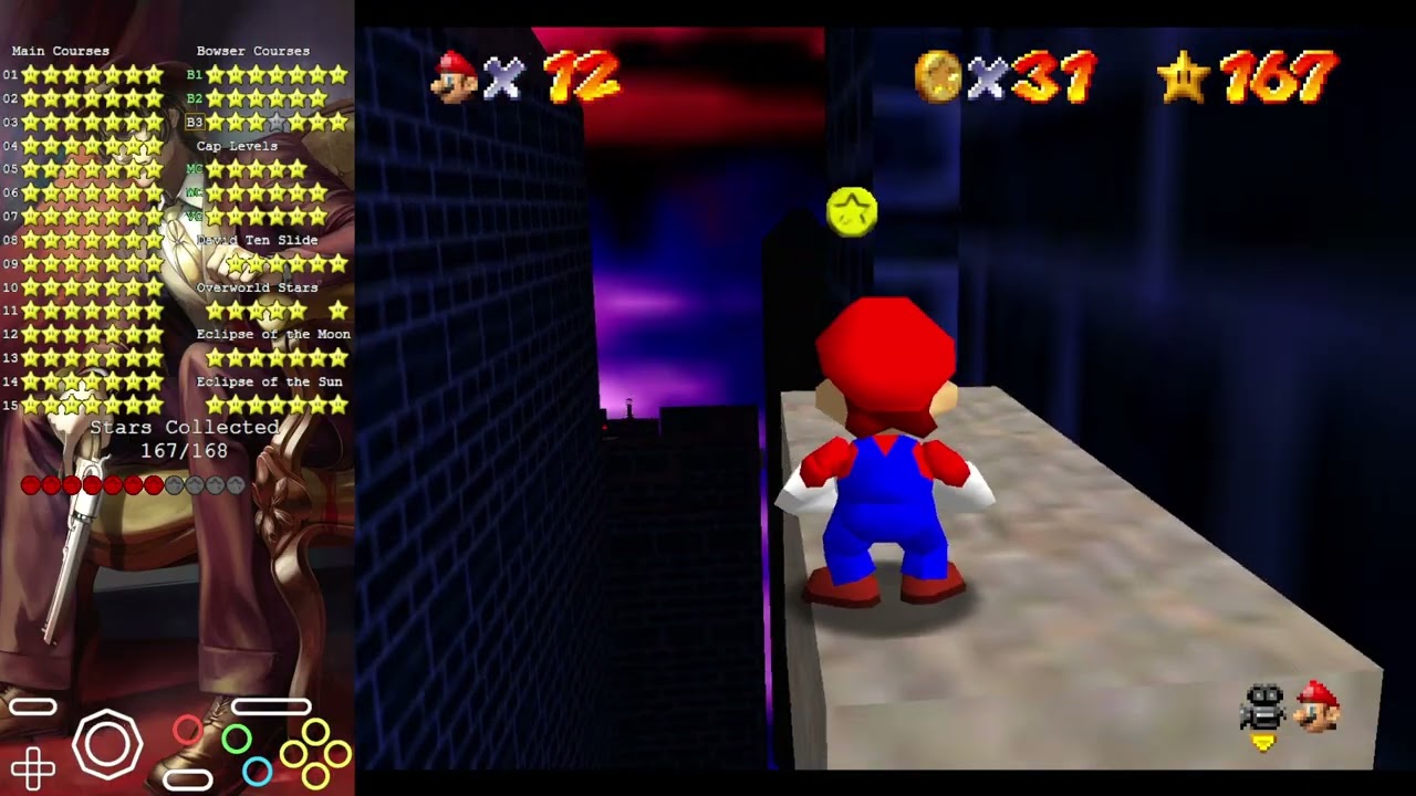 King Boo's Revenge - The Final Challenge: Red Coins + Fight (No Savestates)