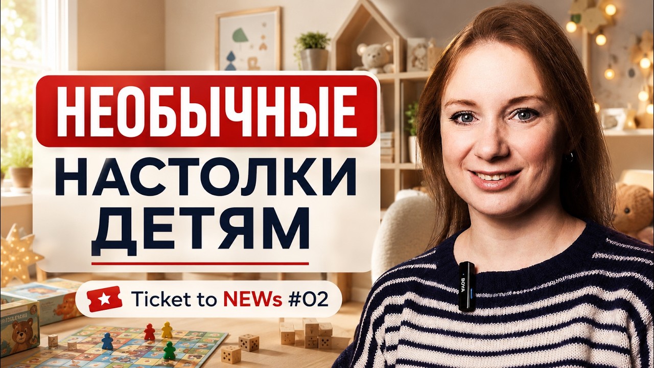 Самые ЛУЧШИЕ новинки настольных игр детям, которые вас УДИВЯТ