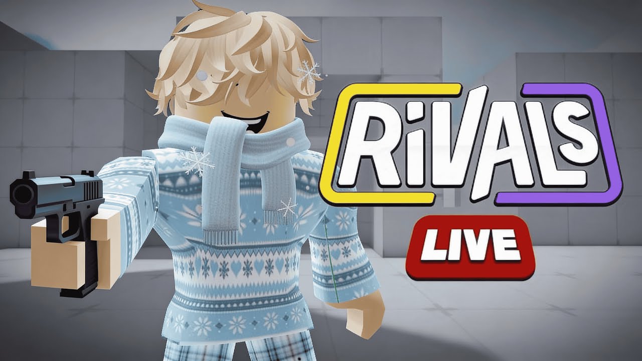 🔴LIVE🔴 Playing Roblox Rivals with Viewers [ Follow to join ]