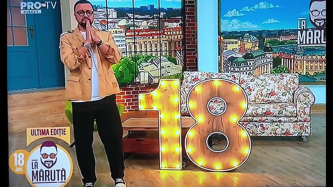 Măruță își ia la revedere de la telespectatori în ultima ediție “La Măruță” de la ProTV 