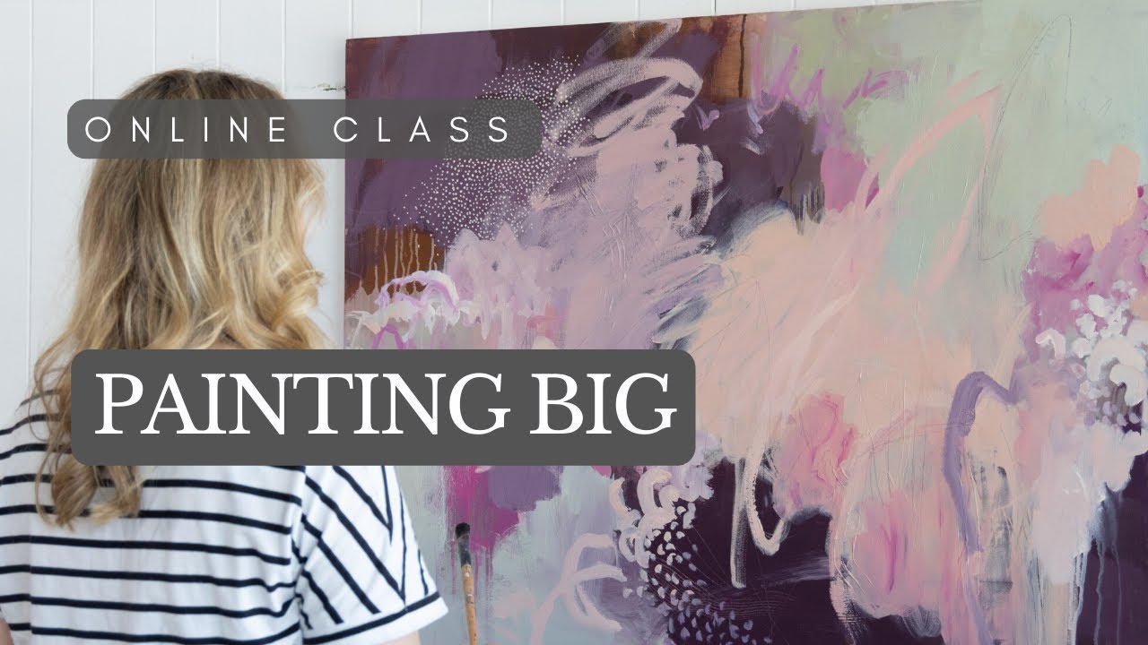 CLASS SNEAK PEEK | Paint a vibrant abstract canvas 🎨