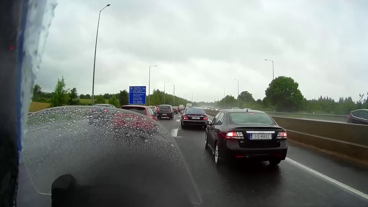 Ride on a rainy day