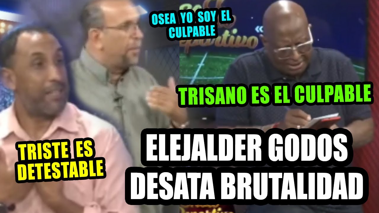 ELEJALDER GODOS CUADRA A LUCHO TRISANO Y DESATA BRUTALIDAD | EL SHOW DEPORTIVO 18-01-24