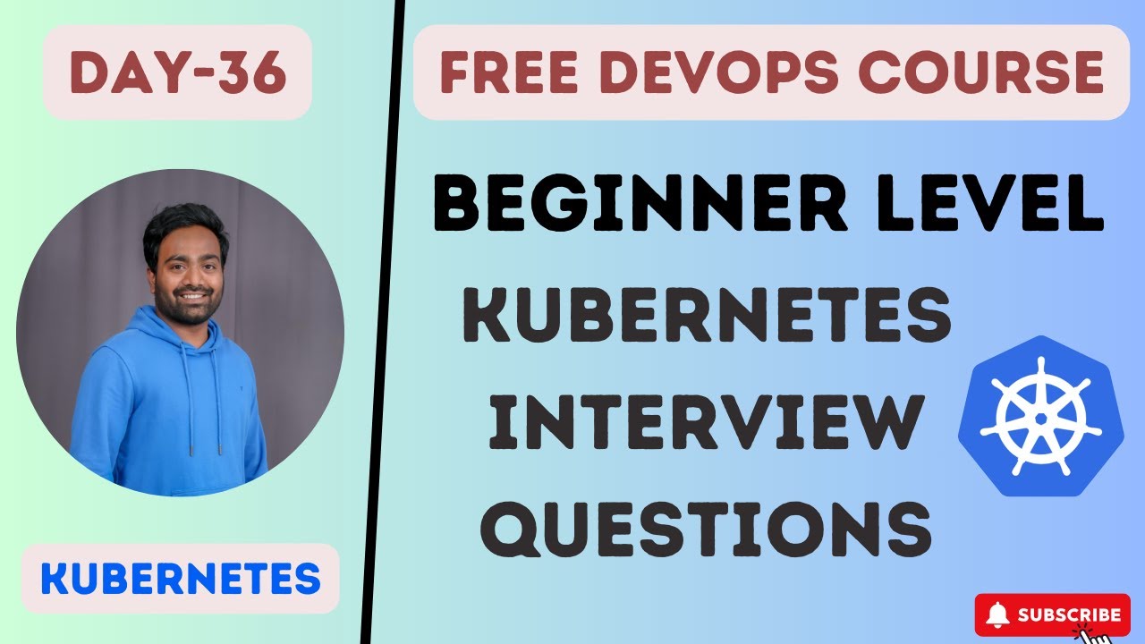 Day-36 | KUBERNETES INTERVIEW QUESTIONS PART-1| What's Your Score ? |10/10| #kubernetes #devops #k8s