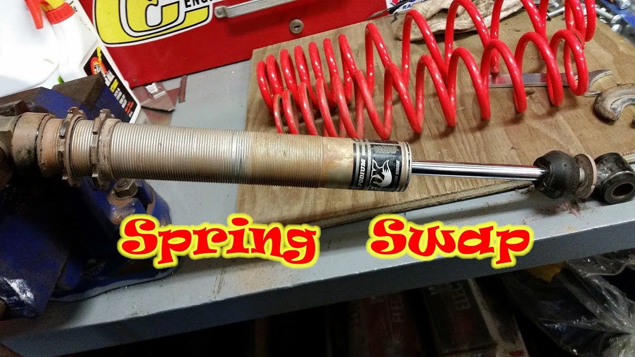 Can Am XMR 850 Shock Spring Swap