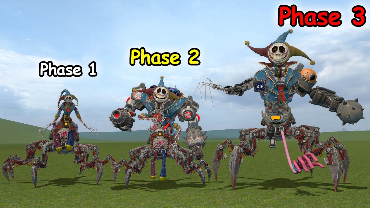 EVOLUTION OF THE PROTOTYPE! &mdash; Poppy Playtime Chapter 5 in Garry&rsquo;s Mod