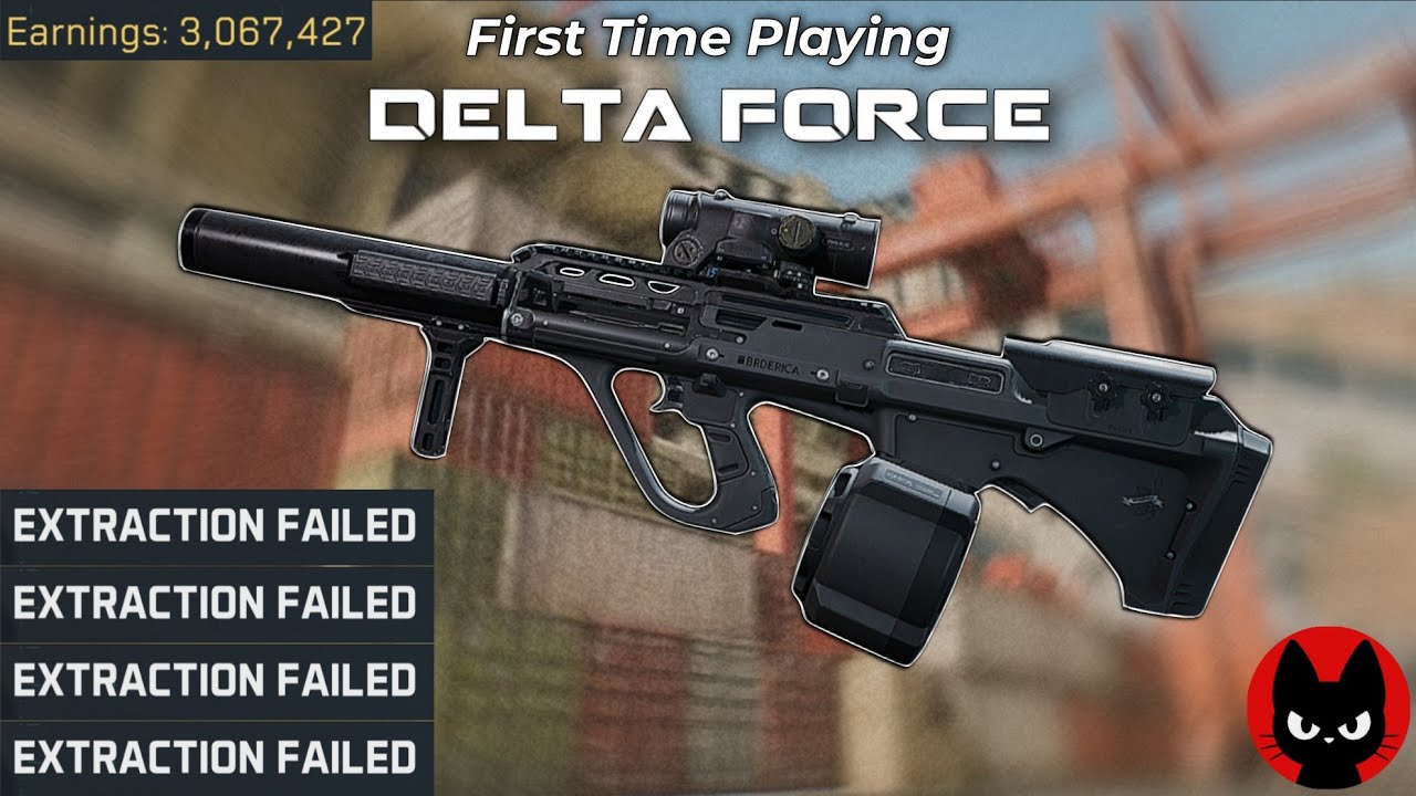 My First Time Playing Delta Force - I'm So Bad