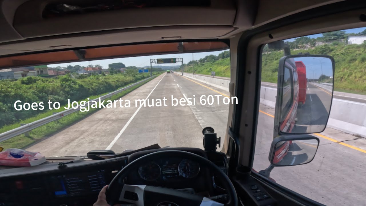 Jogjakarta aku datang membawakan mu besi beton 60Ton 📍 #sibasurya #eurotrucksimulator2 #drivingview 