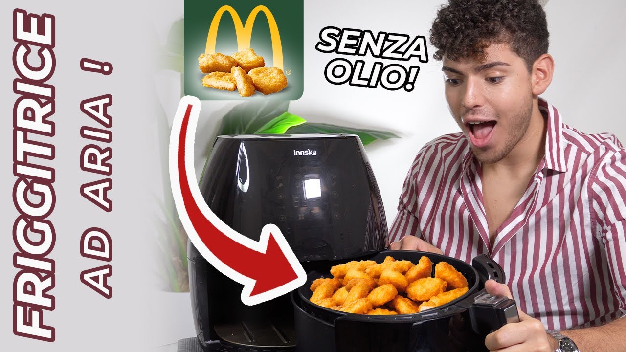 RICETTE FRIGGITRICE ad ARIA: NUGGETS di POLLO SENZA OLIO e PATATINE FRITTE🍟 🍗 FRIGGE VERAMENTE?