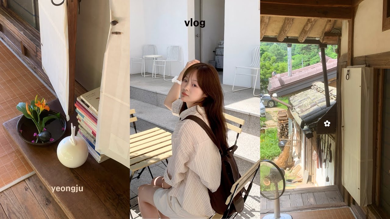 경북 영주시 2박3일 여행 vlog 📹.영주맛집&카페.숙소추천. 국내여행
