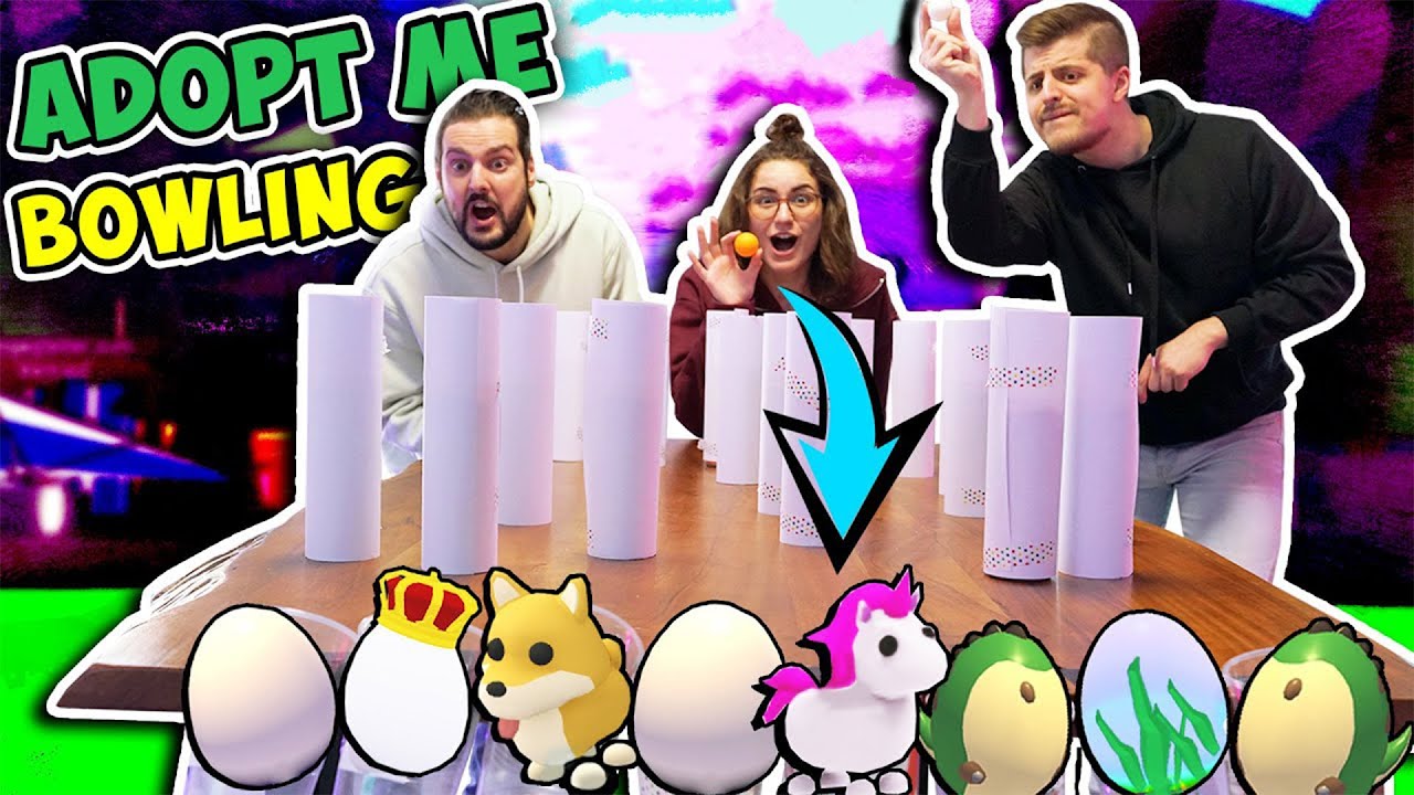 ADOPT ME BOWLING! WER GEWINNT DAS OCEAN EGG & DANIA VERLIERT 2 EINHÖRNER!