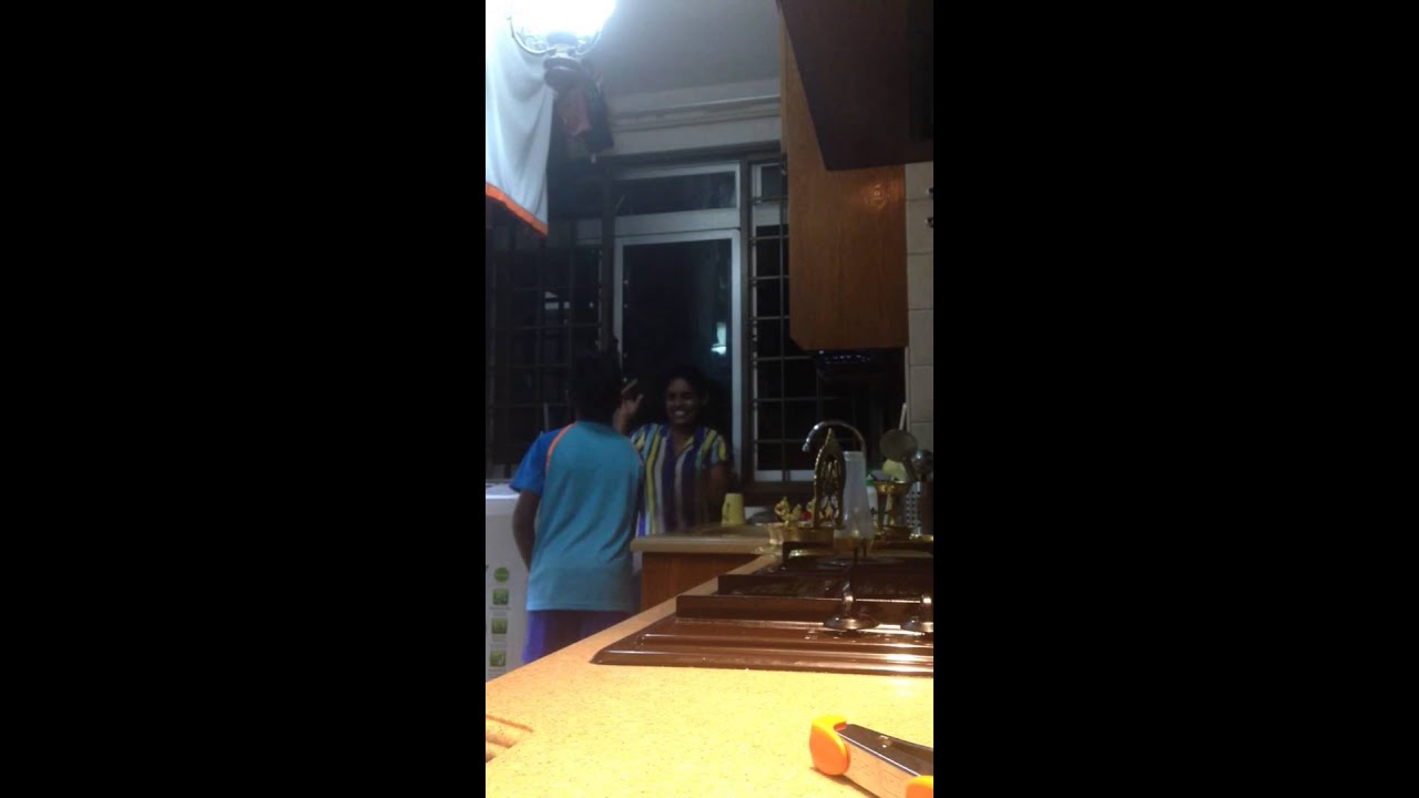 Scary my Aunty with her clip that she is so scared of and quite funny too!!!😂😂😂🤖🤖