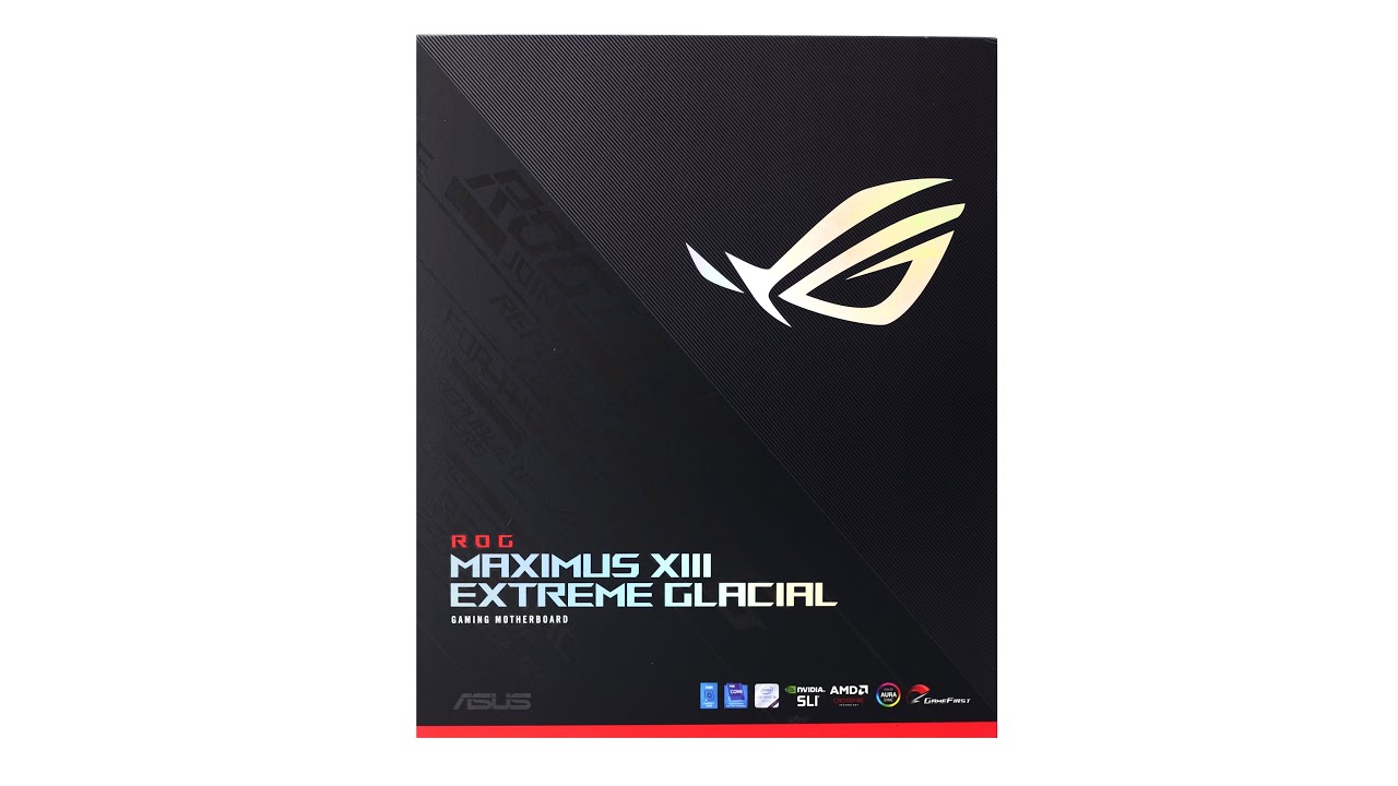 ROG Maximus Extreme Glacial Z590 : Demo & installation