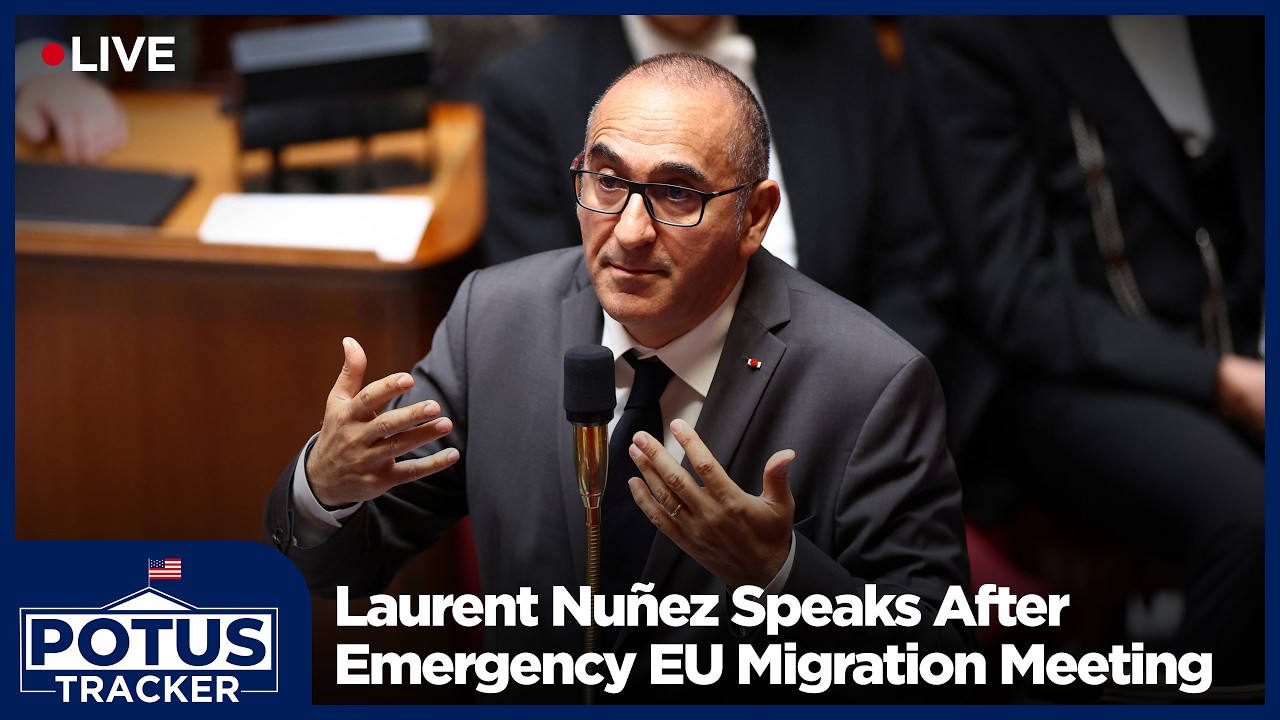 LIVE | French Interior Minister Briefs Media After Emergency EU Migration Meeting | AC113