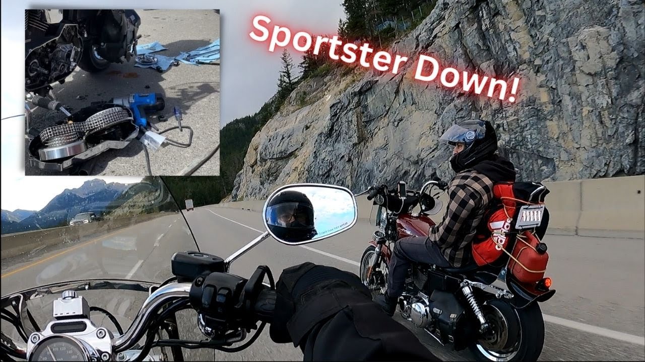 Riding Sportsters to Banff, AB & Radium, BC - ROADTRIP