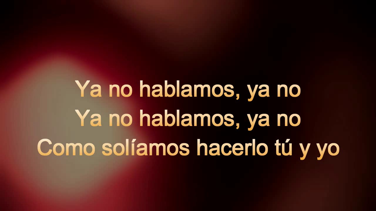 Kevin y Karla - We don't talk anymore (spanish version) letra