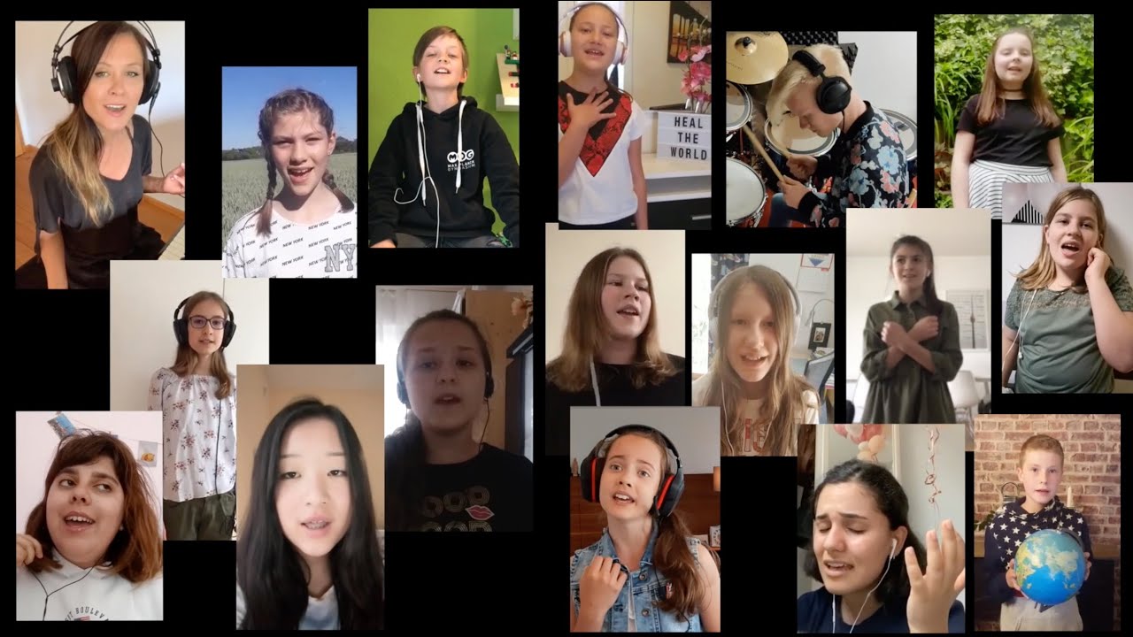 HealTheWorld (Michael Jackson Cover) - Gesangsklassen und Band/Vocal AG's 007 MPG Böblingen 2020